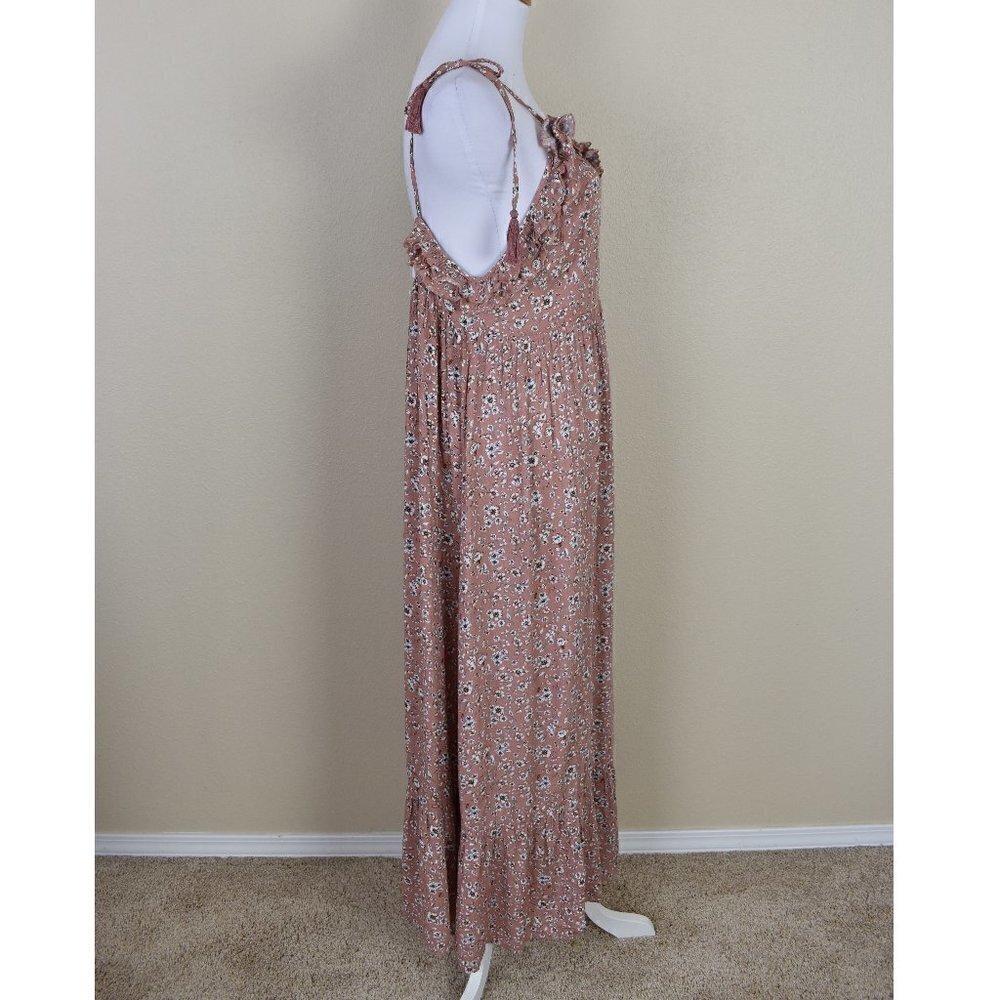 Storia Mauve Floral Maxi Dress NEW - Picture 4 of 8